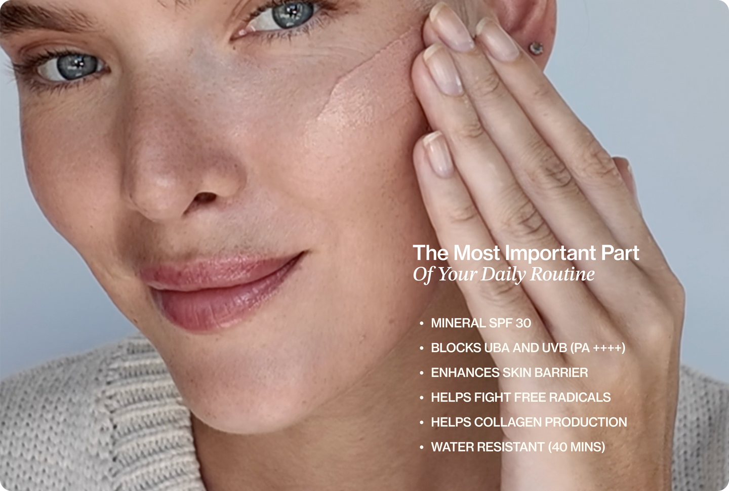 The One Warm Glow Daily Sun Cream (SPF 30)