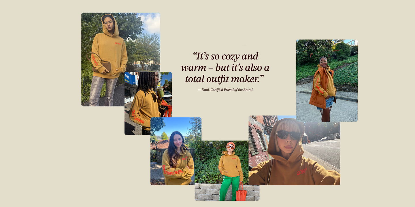 The Good Weather Hoodie